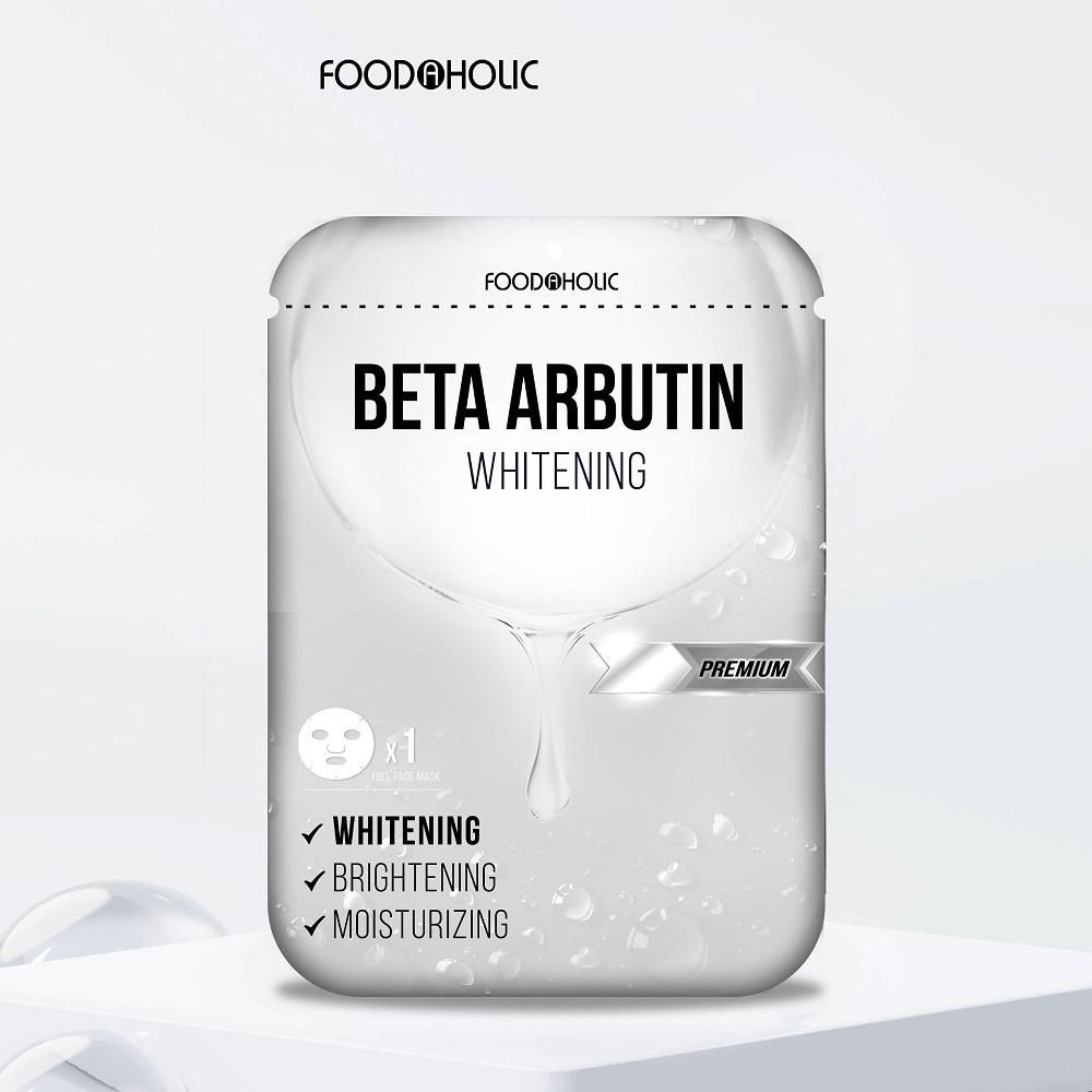 Mặt Nạ Dưỡng trắng Foodaholic Beta Arbutin Whitening Mask 23ml