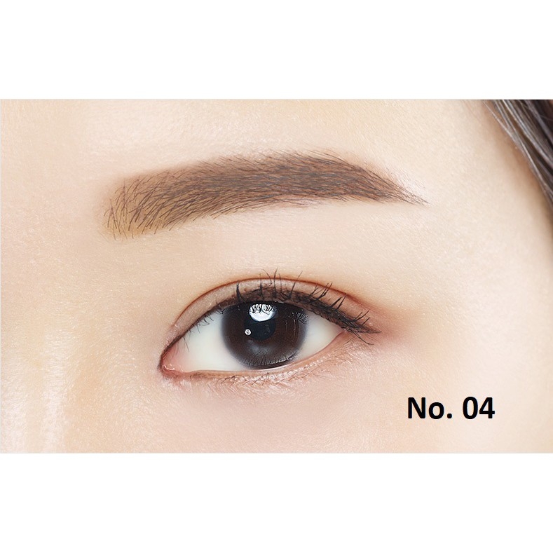 Chì Mày Innisfree Auto Eyebrow Pencil (Vỏ Đen) #04