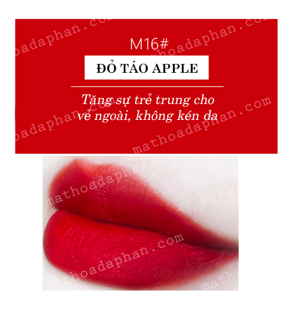 Son Chioture Kiss Matte Lipstick #M16