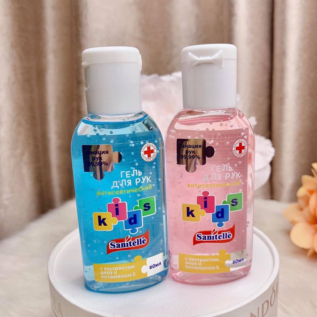 Gel Rửa Tay Khô Sanitelle Kids 60ml