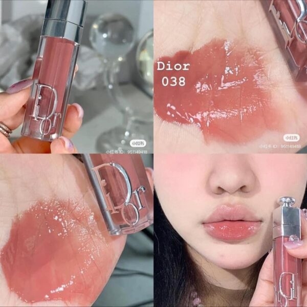 Son Dưỡng DIOR Addict Lip Maximizer Lip Plumping Gloss {NO BOX } 038 Rose Nude