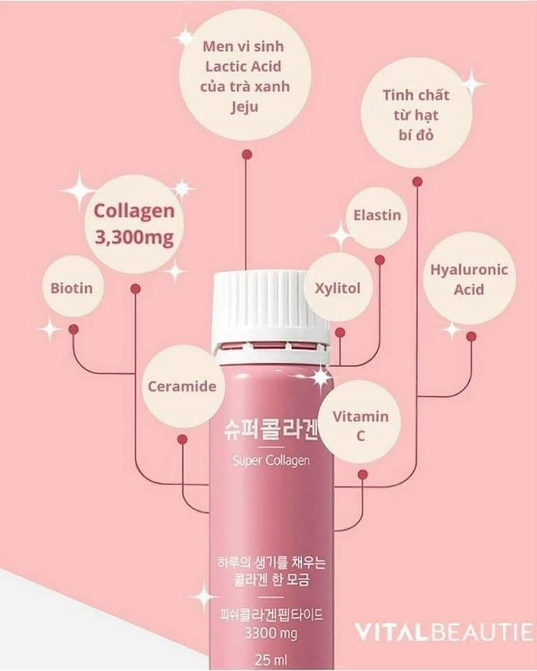 Nước Uống VB Program Super Collagen 30 ống*25ml