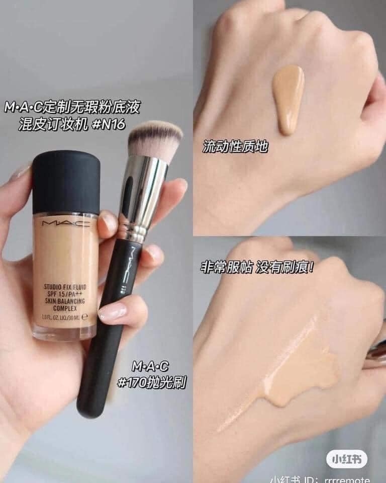 Kem Nền MAC Studio Fix Fluid SPF 15 #NC20