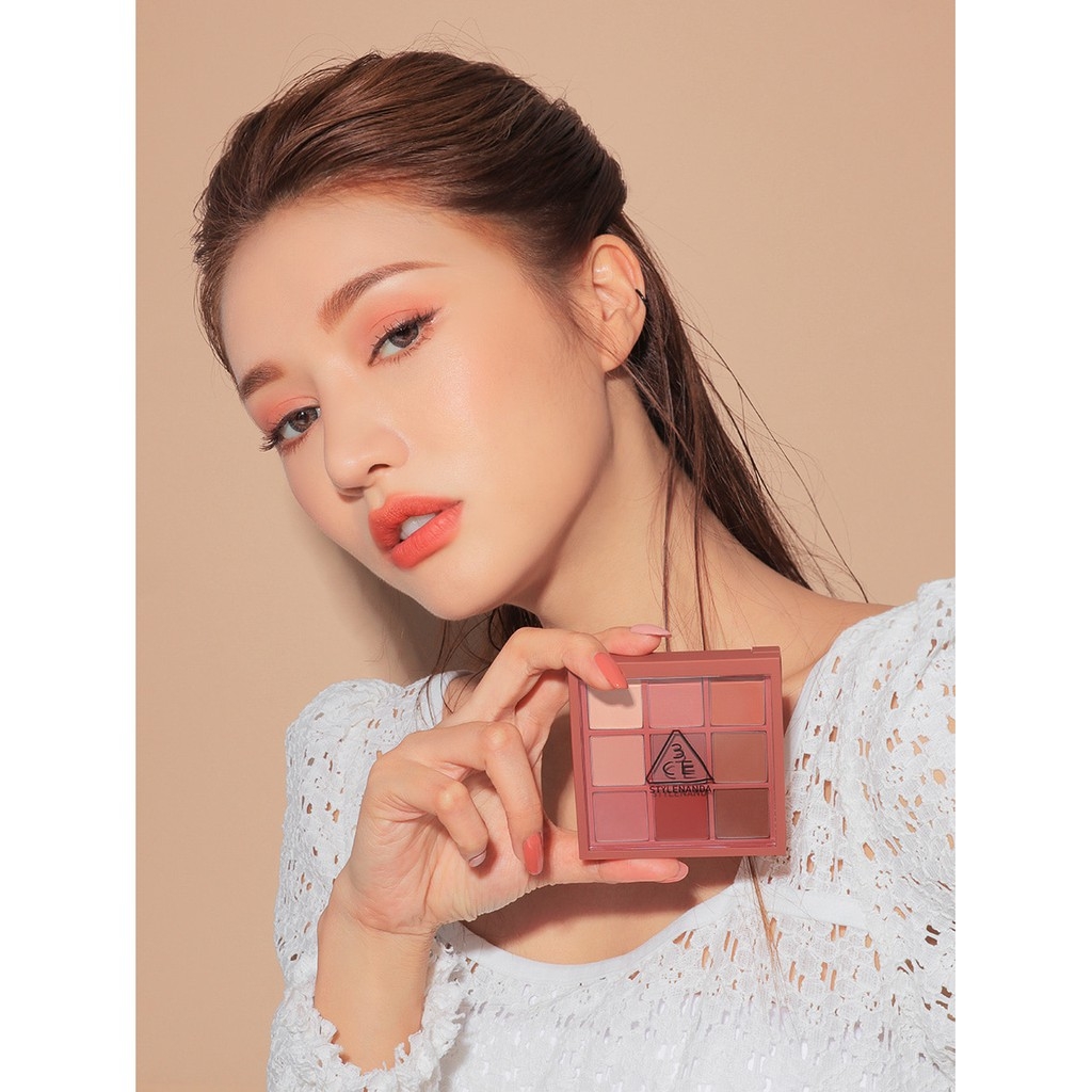 Màu Mắt 3CE Multi Eye Color Palette (9 Ô) #Dry Bouquet