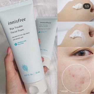 SRM Innisfree Bija Trouble Facial Foam 150Ml