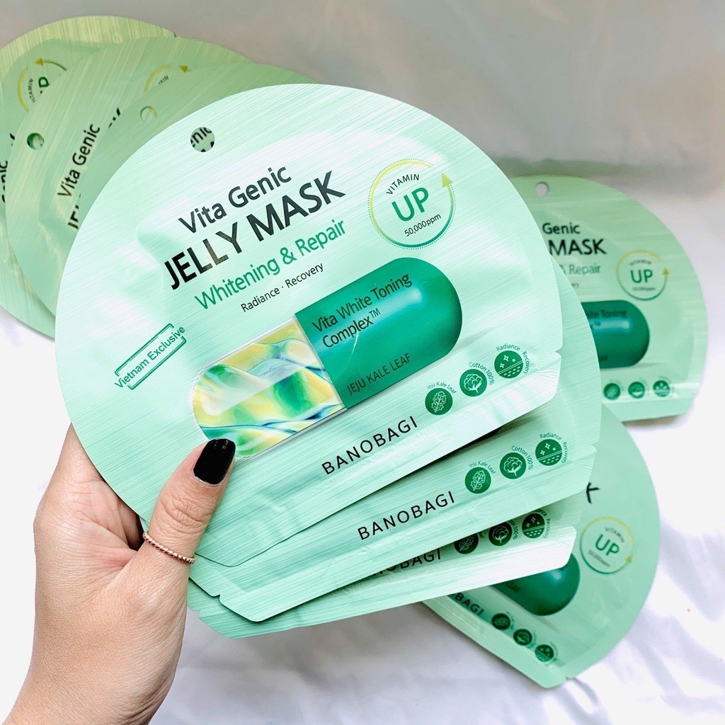 Mặt Nạ Banobagi Vita Genic Jelly Mask Whitening & Repair 30g