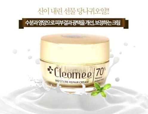 Kem Dưỡng Cleomee Moisture Repair Cream Donkey Milk 50ml