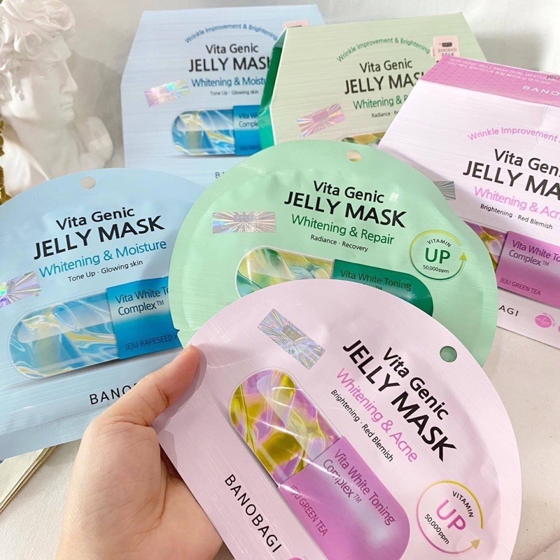 Mặt Nạ Banobagi Vita Genic Jelly Mask Whitening & Acne 30g