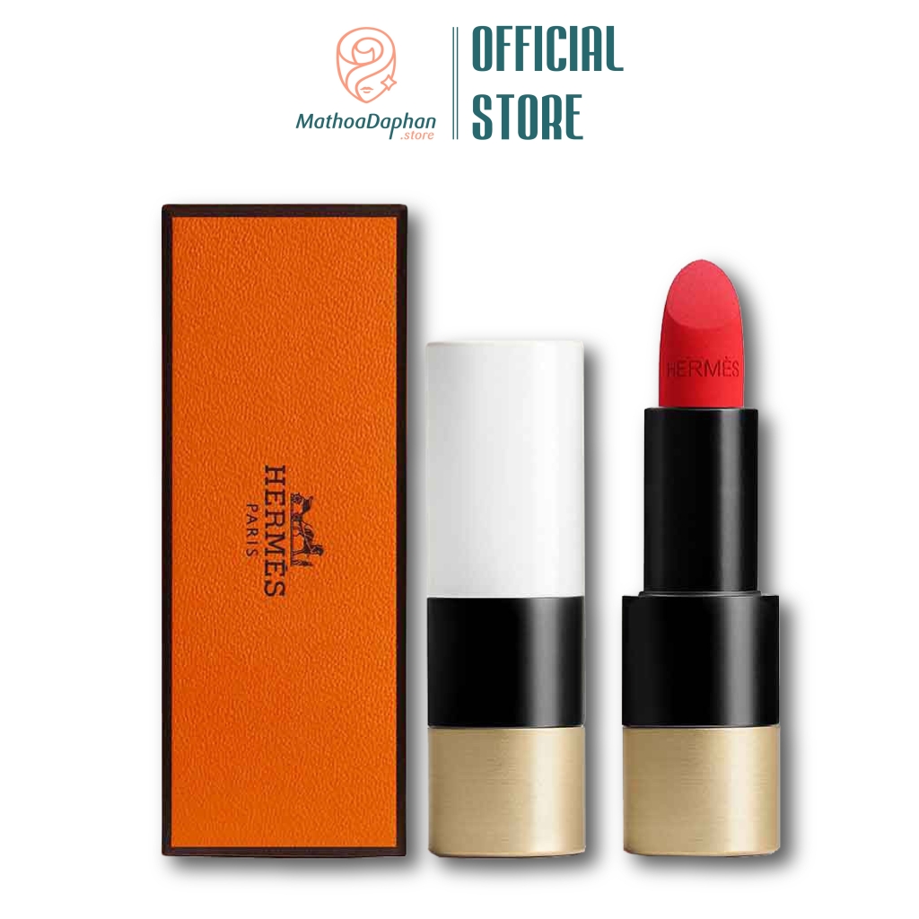 Son Rouge Hermès Rouge À Lèvres Mat 64 Rouge Casaque