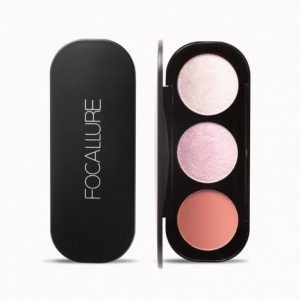 Má Hồng & Bắt Sáng Focallure Blush & Highlighter Palette FA-26 #01