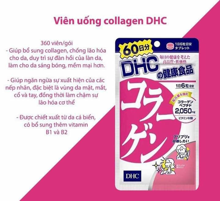 TPCN Viên Uống DHC Collagen 360 Viên