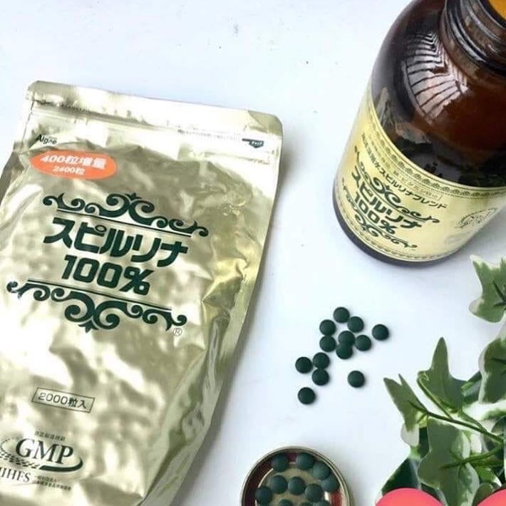 Tảo Xoắn Spirulina Nhật Bản ( Dạng Túi)