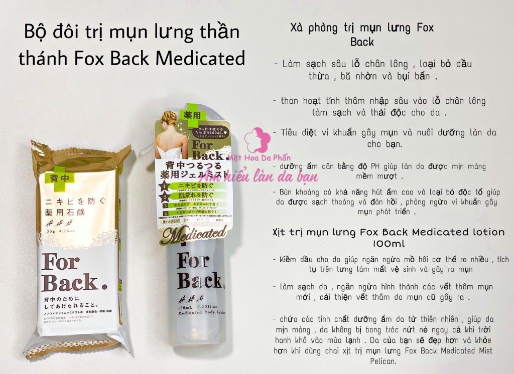 Xà Phòng Nhật For Back 135G