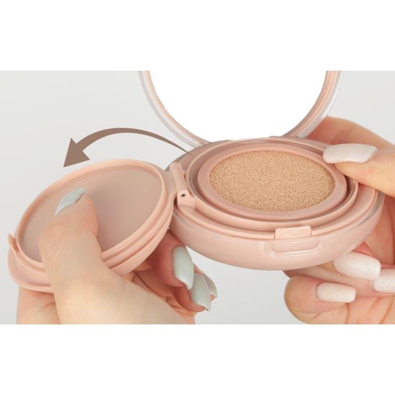 [TẶNG KÈM 1 LÕI]Phấn Nước 3CE Glow Cushion SPF50+ PA+++ #001 Warm Ivory