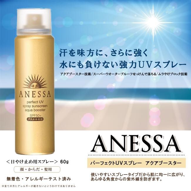Xịt Chống Nắng Anessa Perfect Uv Spray Sunscreen 60g