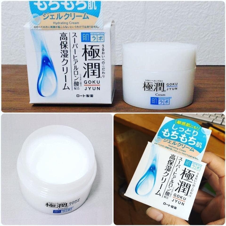 Kem Dưỡng Trắng Da Hada Labo Goku Jyun Super Hyaluronic 50g