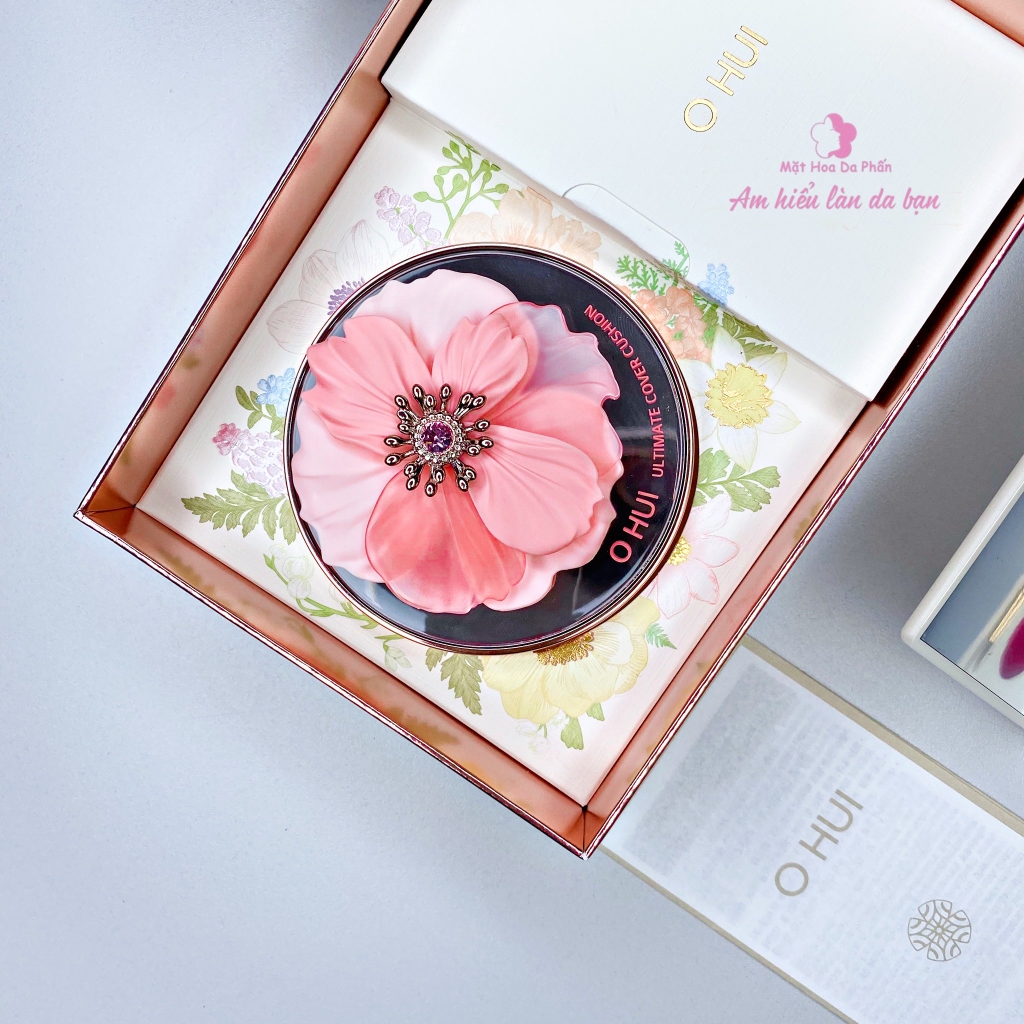 Set OHUI Ultimate Cover Cushion Special Edition #01 Milk Beige