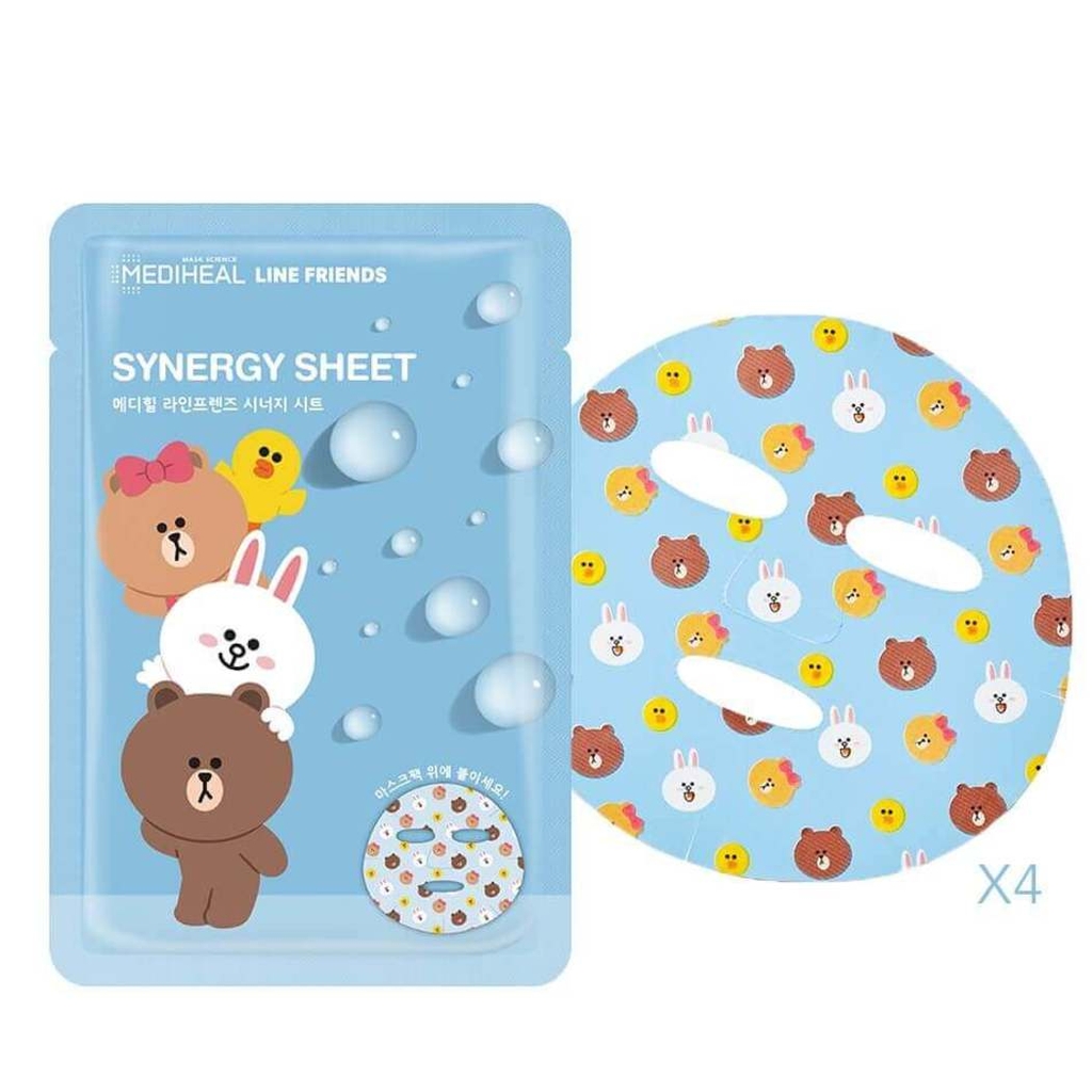 Mặt Nạ Mediheal Line Friends Synergy Sheet Mask