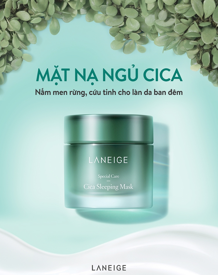 Mặt Nạ Ngủ Laneige Cica Sleeping Mask Mini 10ml