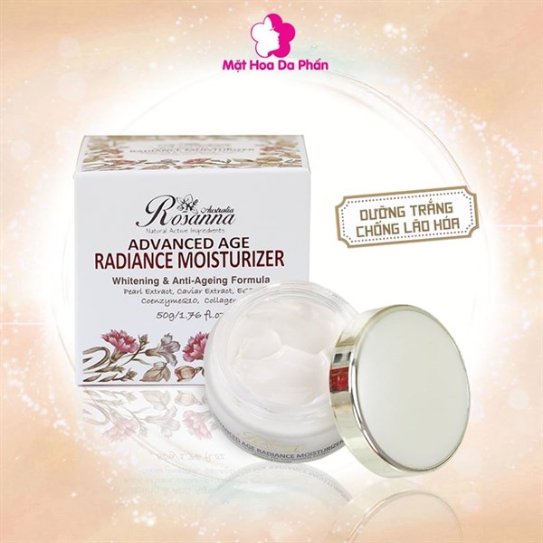 Kem Dưỡng Rosanna Advanced Age Radiance Moisturizer 50G