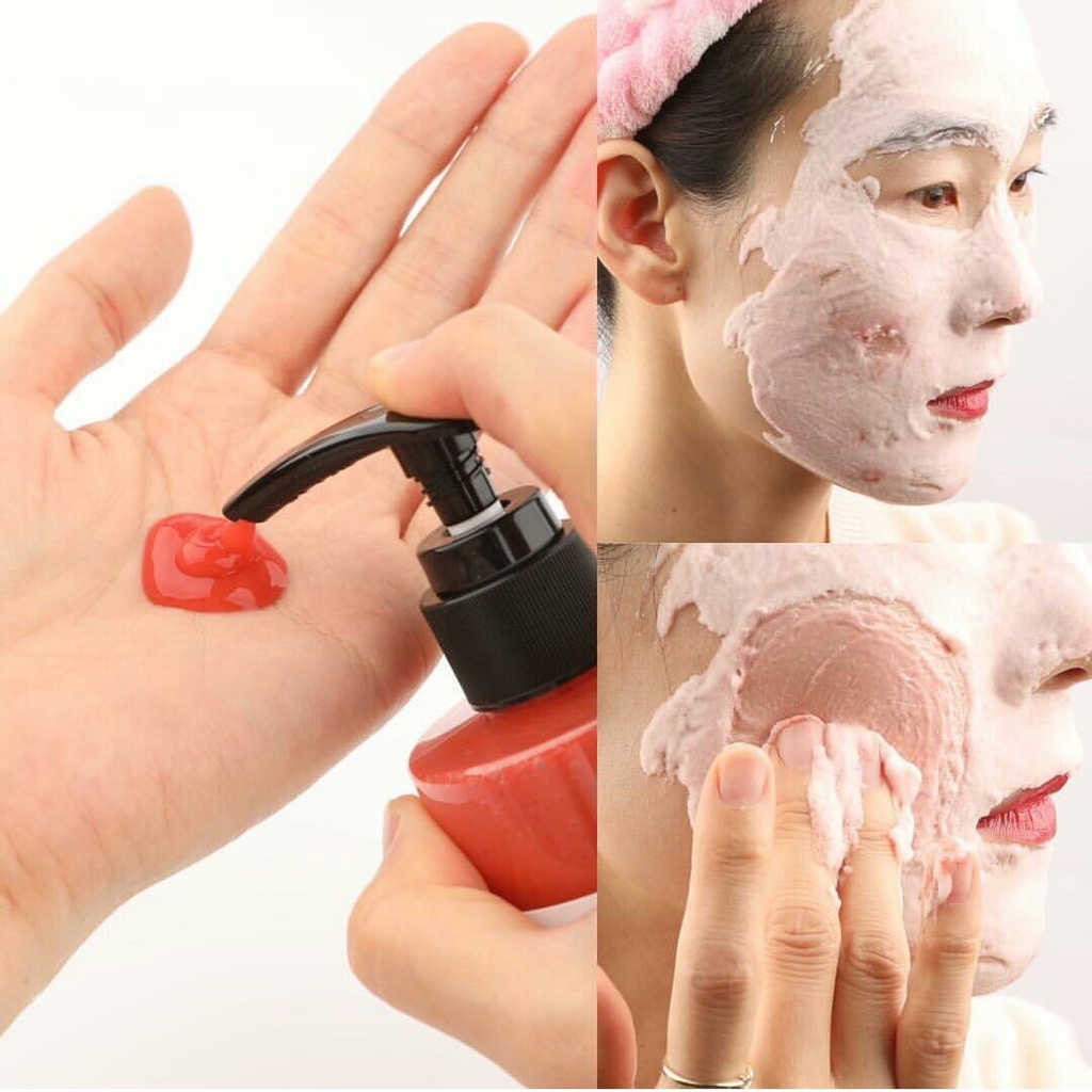 Sữa Rửa Mặt Rau Củ Thải Độc Byvibes Wonder Bath Super Vegitoks Cleanser Red (300ml)