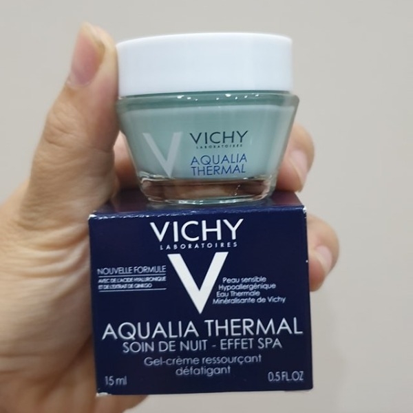 Mặt Nạ Ngủ Cấp Nước Vichy Aqualia Thermal Night Spa 15ml