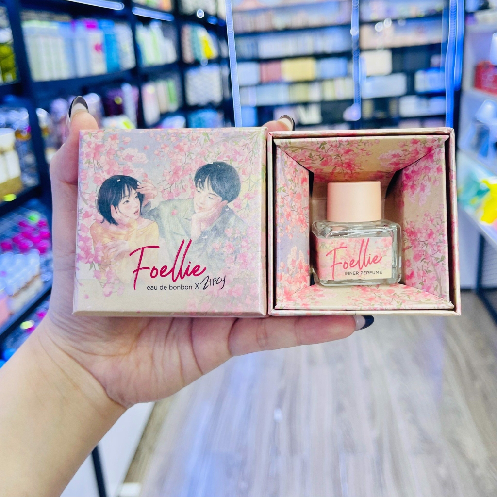 [MẪU MỚI] Nước Hoa Vùng Kín Foellie Eau De Bonbon Inner Zipcy Edition Perfume 5ml