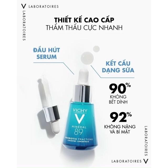 Tinh Chất Vichy Mineral 89 Probiotic Fractions 30ml