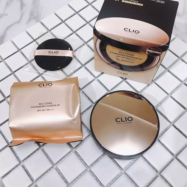 Cushion Clio Kill Cover Founwear Cushion XP SPF50+ PA+++ #2-BP Lingerie (Kèm Lõi Thay Thế 17g X 2)