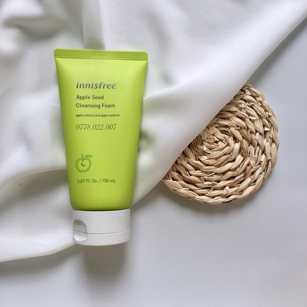 SRM Innisfree Apple Seed Cleansing Foam 150ml (2019)