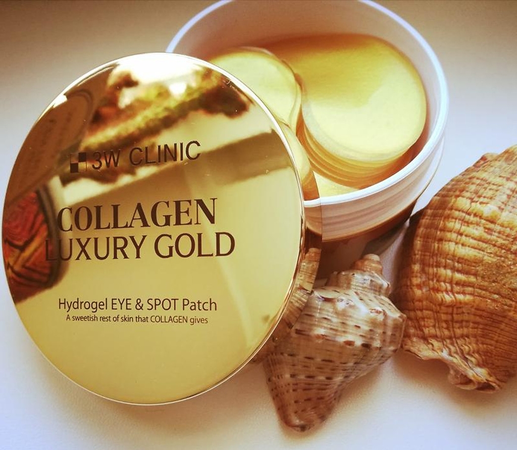 Mặt Nạ Mắt Đặc Trị Thâm Quầng 3W Clinic Collagen Luxury Gold 90g