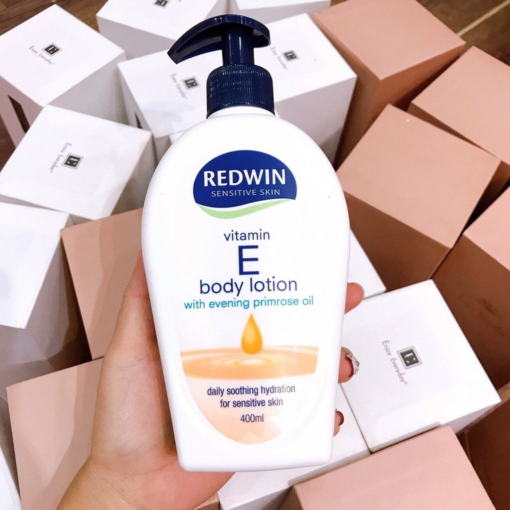 Sữa Dưỡng Thể Redwin Vitamin E Body Lotion With Evening Primrose Oil 400ml