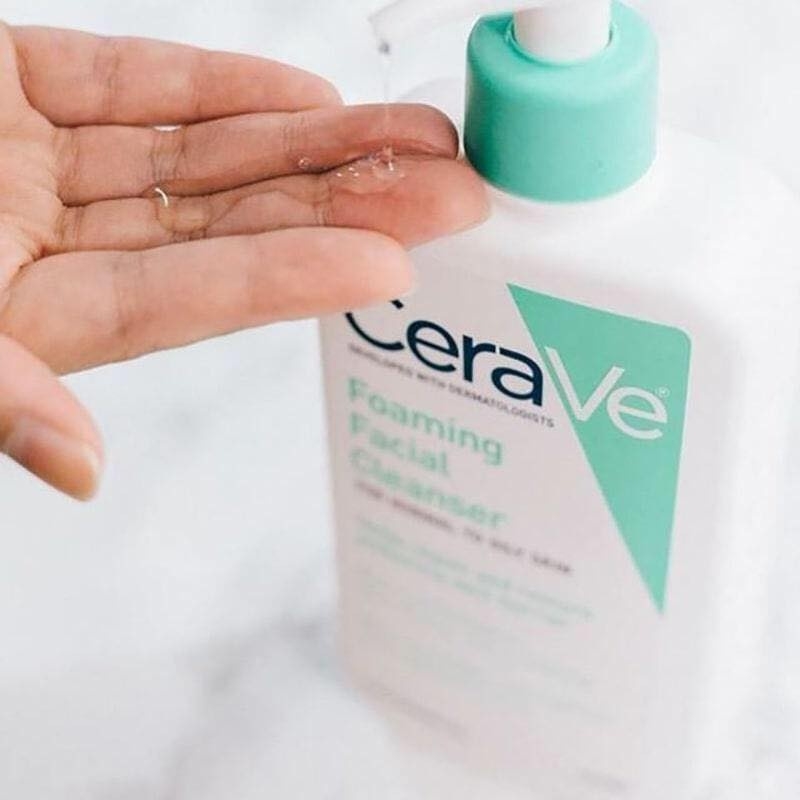 SRM Cerave Foaming Facial Cleanser For Normal To Oily Skin 236ml