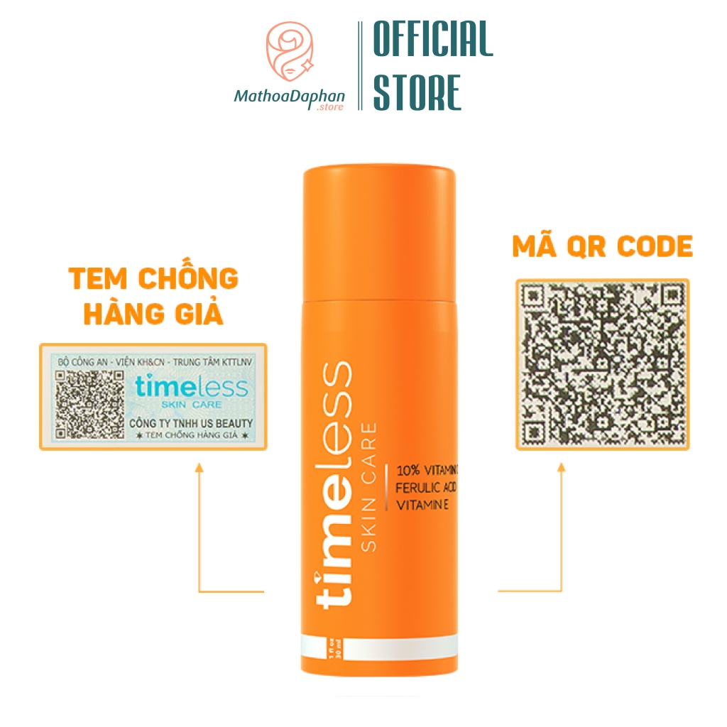 Serum Timeless 10% Vitamin C + E + Ferulic  30ml