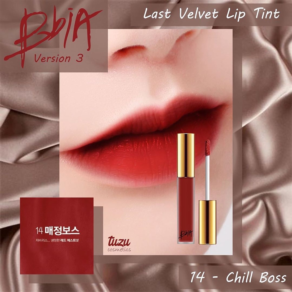 Son Bbia Last Velvet Lip Tint #14 Chill Boss