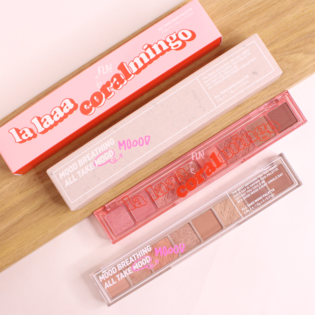 Bảng Mắt Peripera All Take Mood Palette #02 Lala Coralmingo