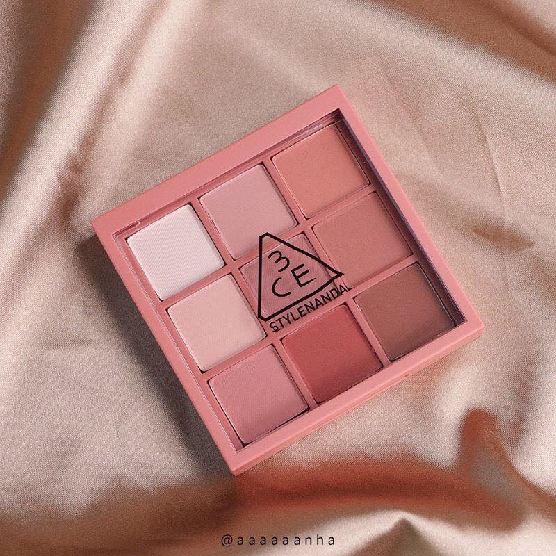 Màu Mắt 3CE Multi Eye Color Palette (9 Ô) #Dry Bouquet