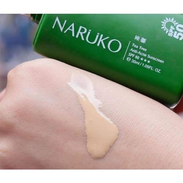 Chống Nắng Naruko Tea Tree Anti – Acne Sunscreen 30ml