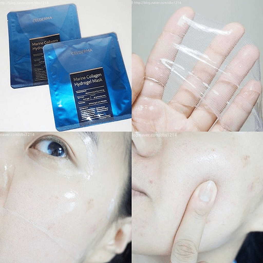 Mặt Nạ Celderma Marine Collagen Hydrogel Mask 20ml