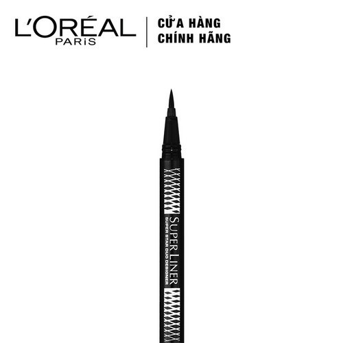 Kẻ Mắt L'Oreal 2 Đầu Super Liner Duo Metallics (Vàng)