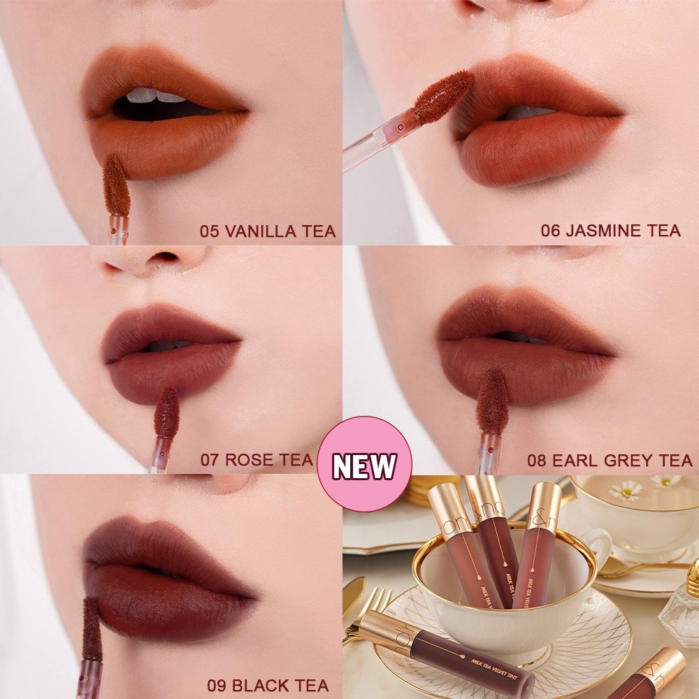 Son Kem Romand Milk Tea Velvet Tint  #07 Rose Tea