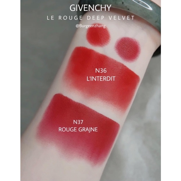 Son Givenchy Le Rouge Deep Velvet #36 L'interdit