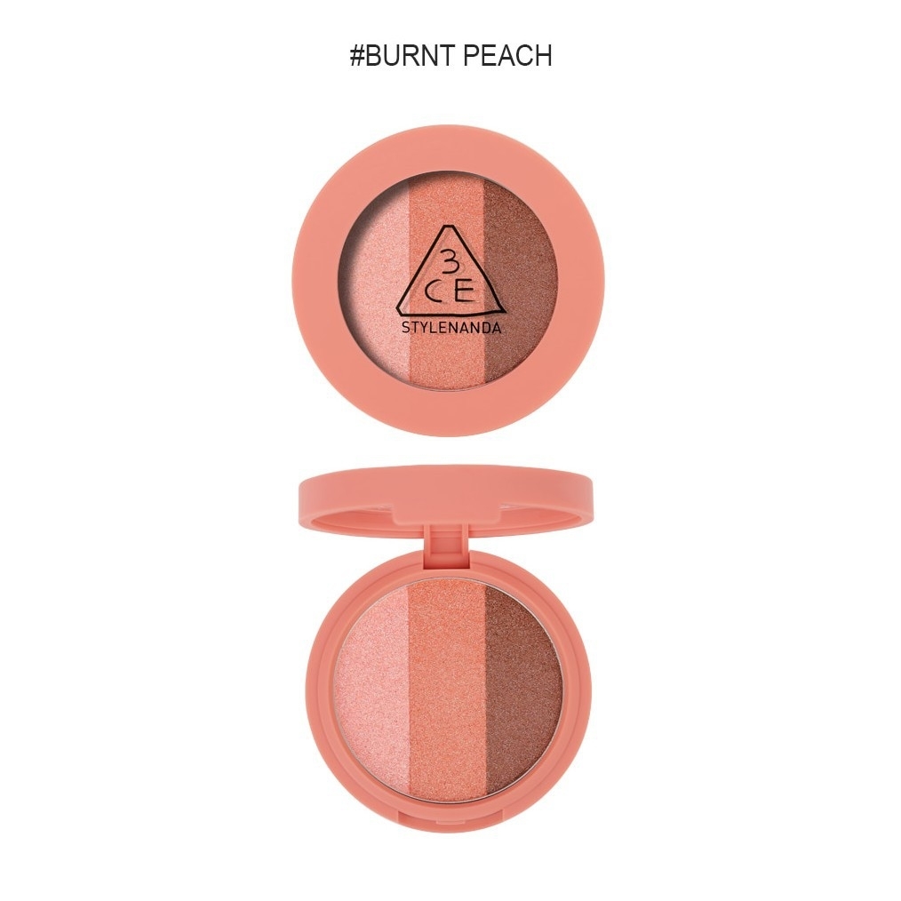 Phấn mắt 3 màu 3CE Triple Shadow #Burnt Peach