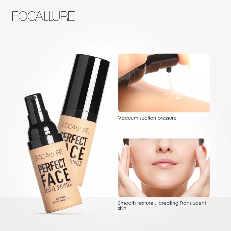 Kem Lót Kiềm Dầu Focallure Perfect Face Matte Primer FA-53 25g