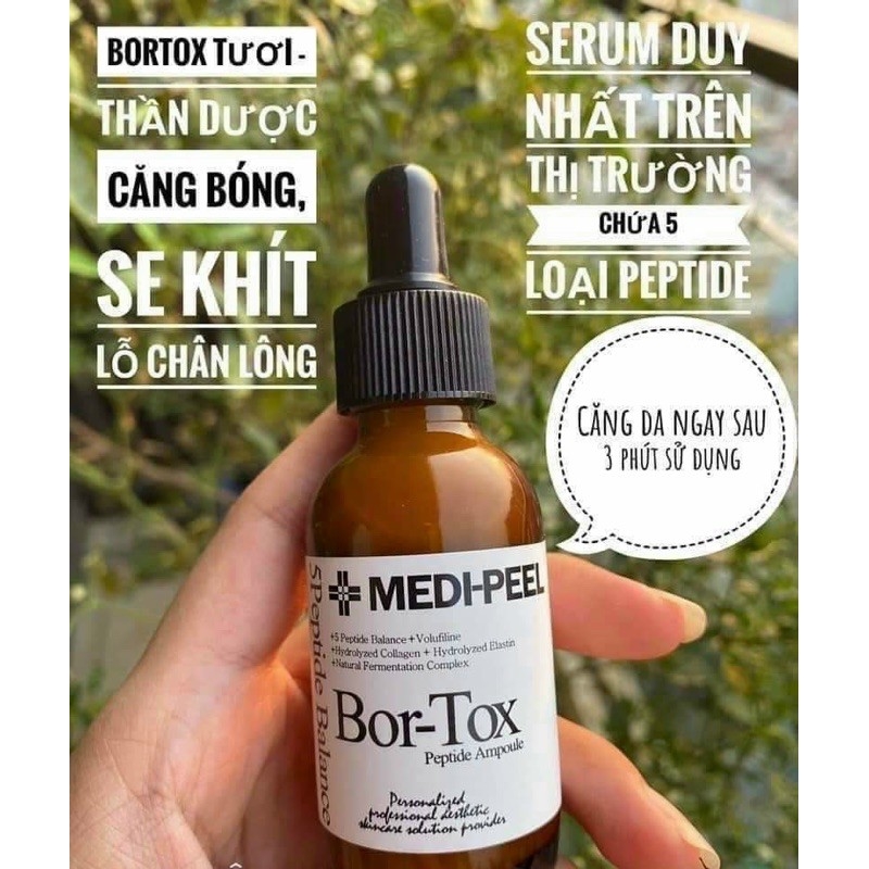 Tinh Chất Căng Bóng Da, Chống Lão Hóa Medi-Peel Bor-Tox Peptide Ampoule 30ml