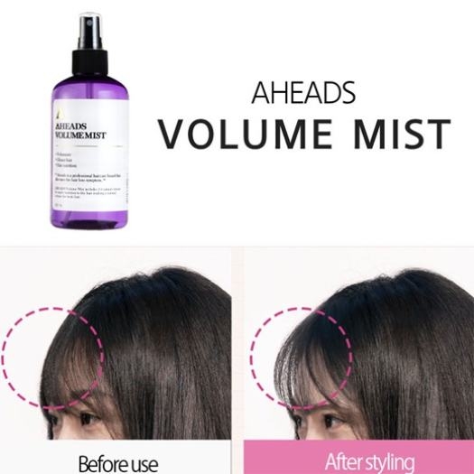 Xịt Phồng Tóc, Giữ Nếp Aheads Volume Mist 250ml