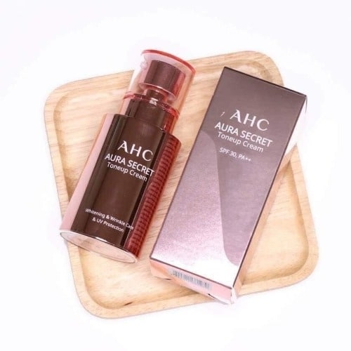 Kem dưỡng AHC Aura Secret Toneup Cream 50g SPF30+