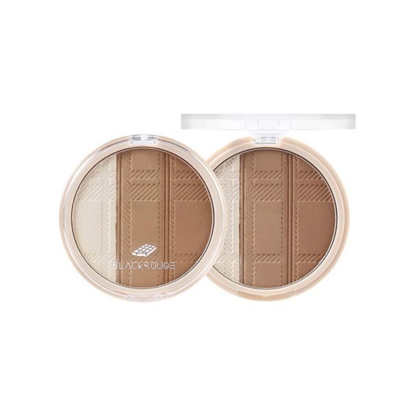 Phấn Tạo Khối Và Highlight Black Rouge Up & Down Triple Contouring