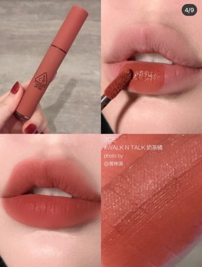 Son 3CE Velvet Lip Tint #Walk N Talk