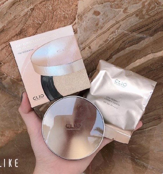 Phấn Nước Che Phủ Cao Clio Stay Perfect Cover Cushion SPF 50+ PA++++ ( Tặng Kèm Lõi )